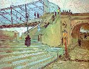 Vincent Van Gogh The Trinquetaille Bridge USA oil painting artist
